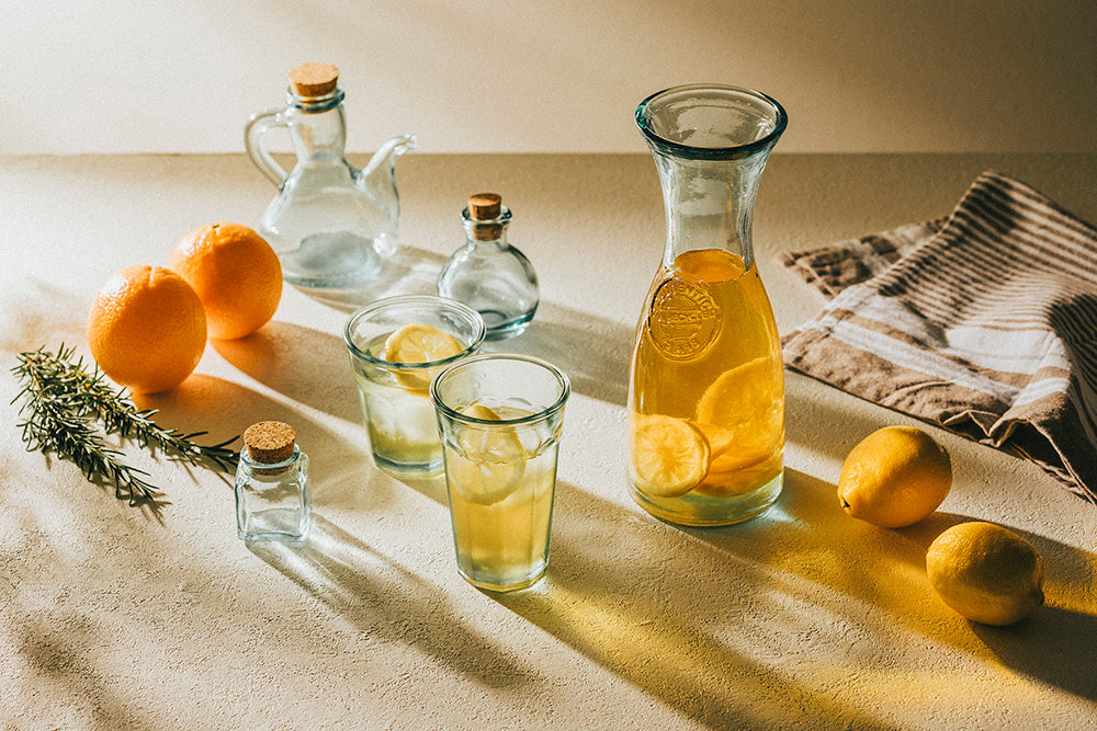 100%リサイクルガラスを使った スペイン・サンミゲル社の食器・花瓶を新発売